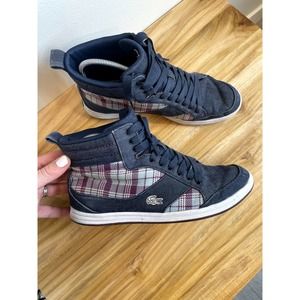Lacoste Sneakers High Top size 9 women